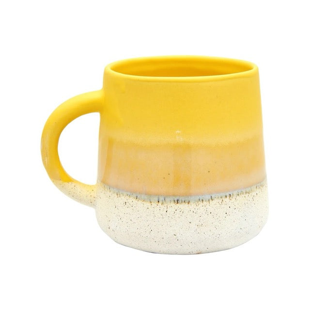 Mojave Glazed Mug - Yellow